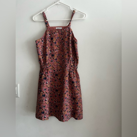 ELLE Women’s Pink Floral Mini Dress Sleeveless Casual Sundress Size M - Picture 4 of 4